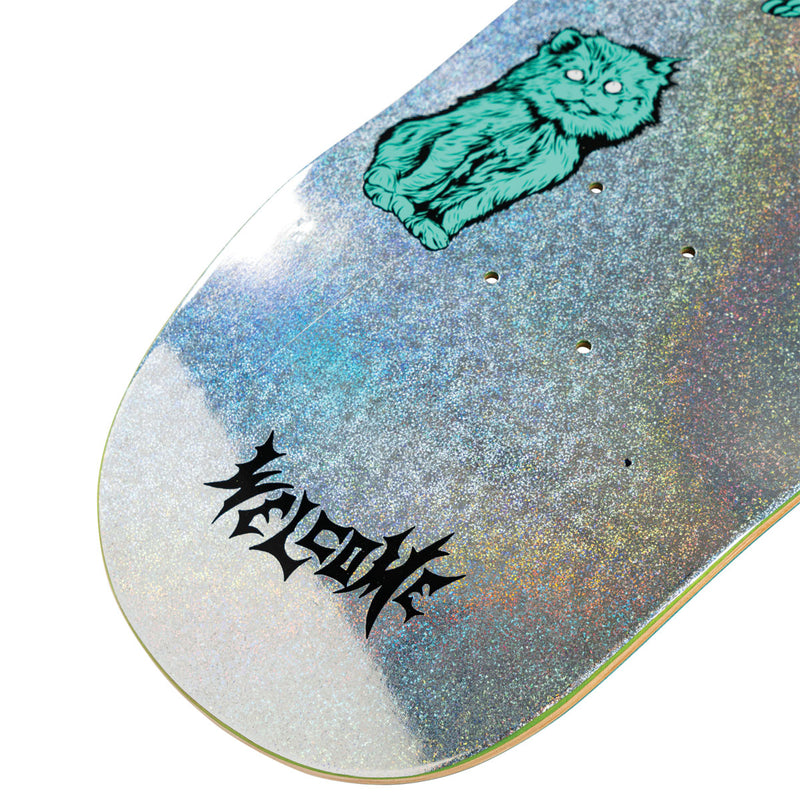 Welcome Fairy Tale Nora Vasconcellos On Sphynx Skateboard Deck - Glitter Prism Foil - 8.80"