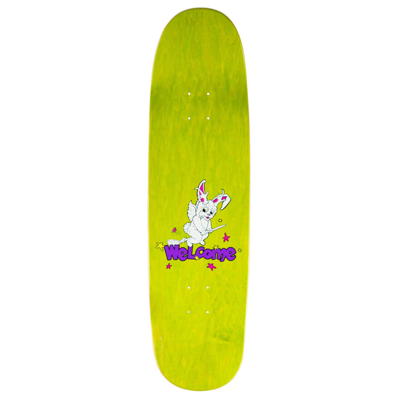 Welcome Full Moon Nora On A Sphynx Skateboard Deck - Black - 8.80"