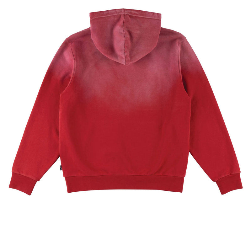 Welcome Phantom Sun Fade Hoodie - Red Fade