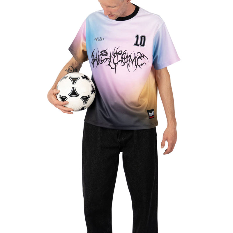 Welcome Pitch Micromesh Soccer Jersey - Multi
