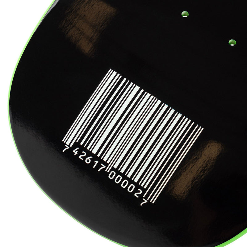 Welcome x Slipknot Self-Titled On Gaia Skateboard Complete - Black/Green Dip - 9.60"