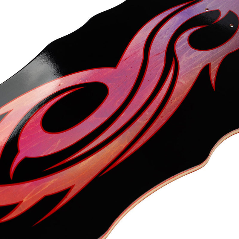 Welcome x Slipknot Tribal S On Widow Skateboard Deck - Purple/Red Stain - 10.00"