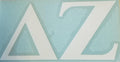 White Decal- Delta Zeta