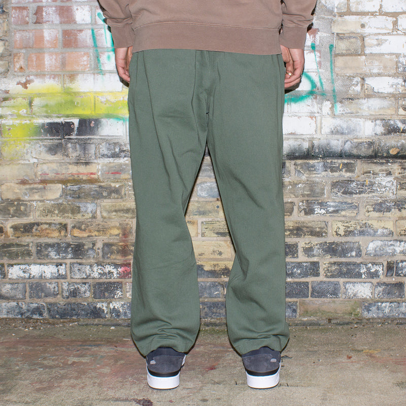 Butter Goods | Wide Leg Pants Color : Dark Sage