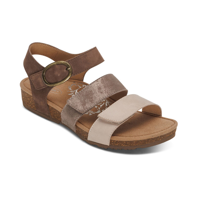 Women's Aetrex Lilly - Taupe