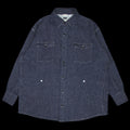 Nanamíca | Women's Brushed Denim Shirt Jacket
Color : Navy