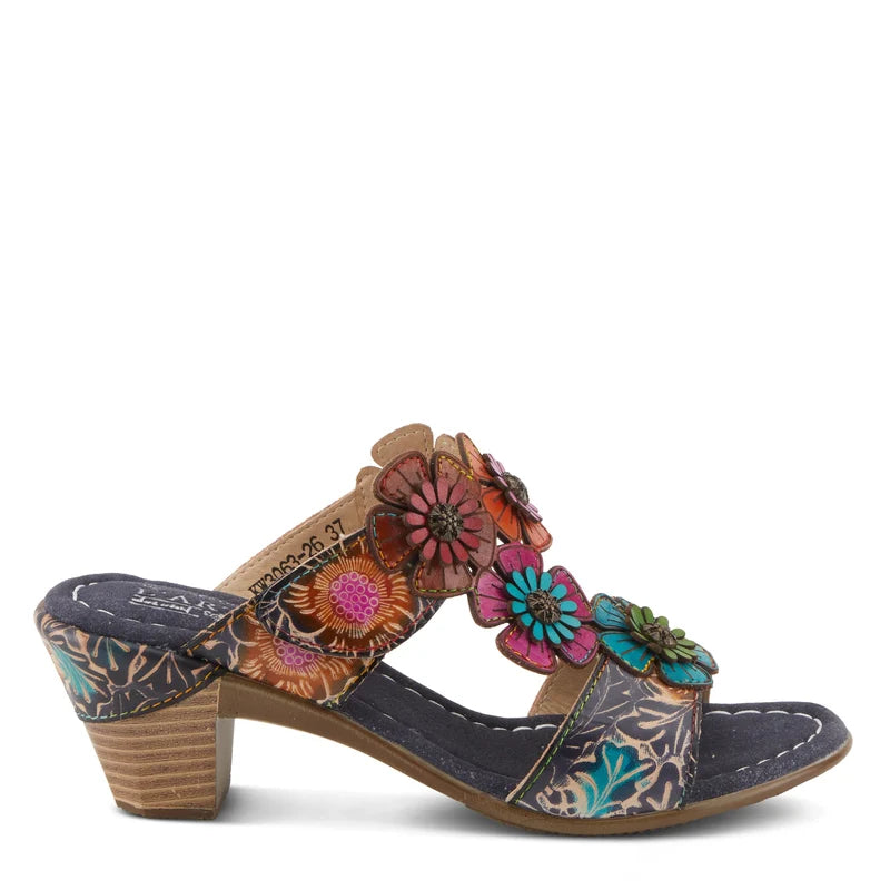 Women's L'Artiste Summerfun Sandals - Navy Multi