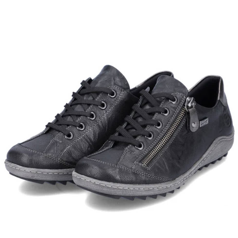 Women's Remonte Liv 02 - Schwarz/Altsilber