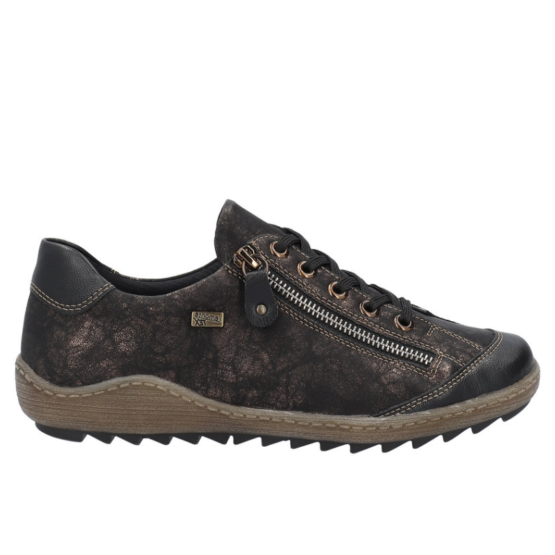 Women's Remonte Liv 02 - Schwarz/Schwarz Antique