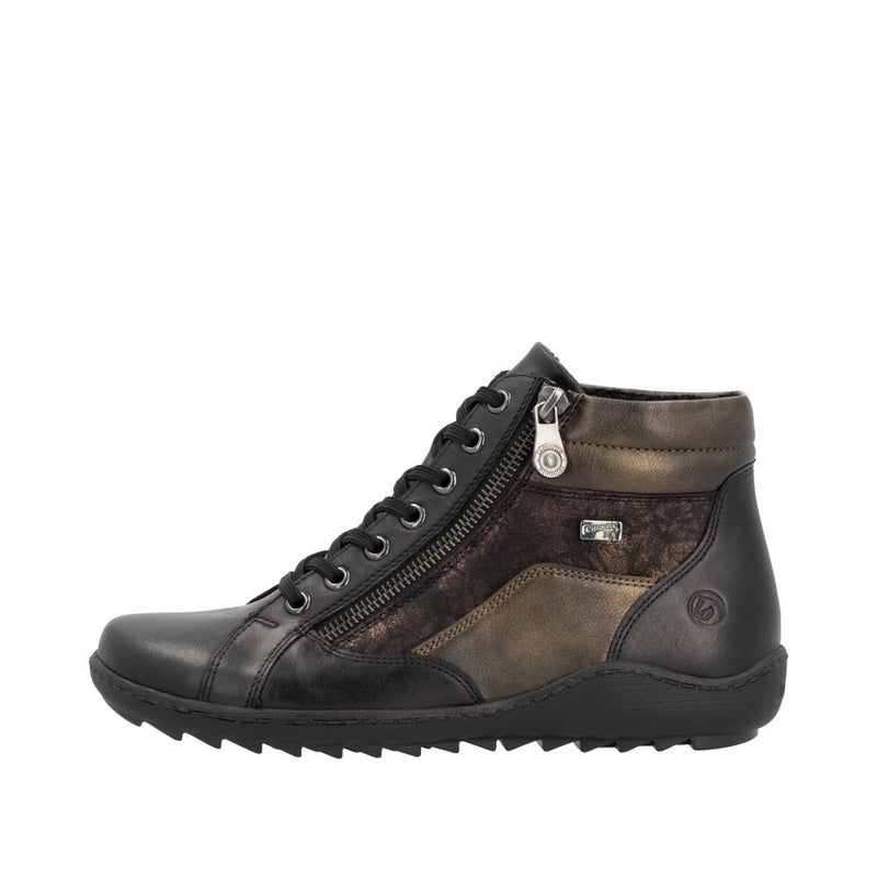 Women's Remonte Liv 58 - Schwarz/Schwarz Antique