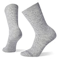 Women's Smartwool Everyday Cable Zero Cushion Crew Sock - Natural