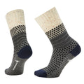 Women's Smartwool Everyday Popcorn Cable Crew Socks - Natural Donegal