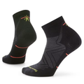 Women's Smartwool Run Targeted Cushion Ankle Socks – Black