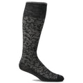 Women’s Sockwell Damask Moderate Graduated Compression Socks – Black