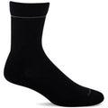 Women's Sockwell Free 'n Easy Crew Socks - Black