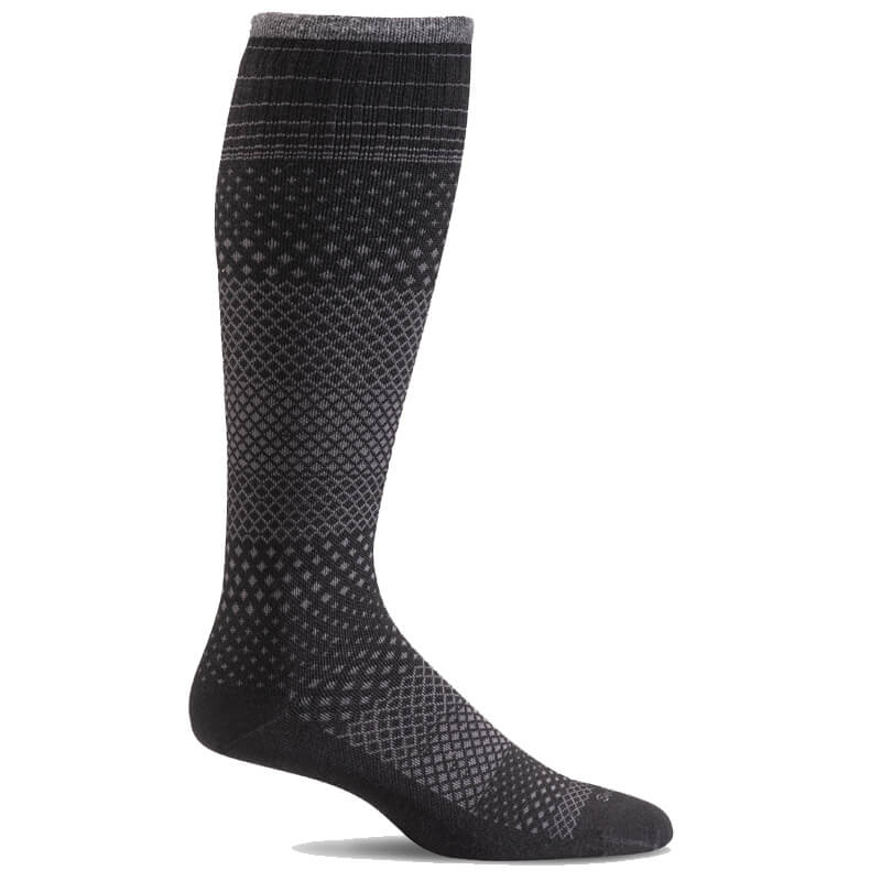Women's Sockwell Micro Grade Moderate Graduated Compression Socks - Black