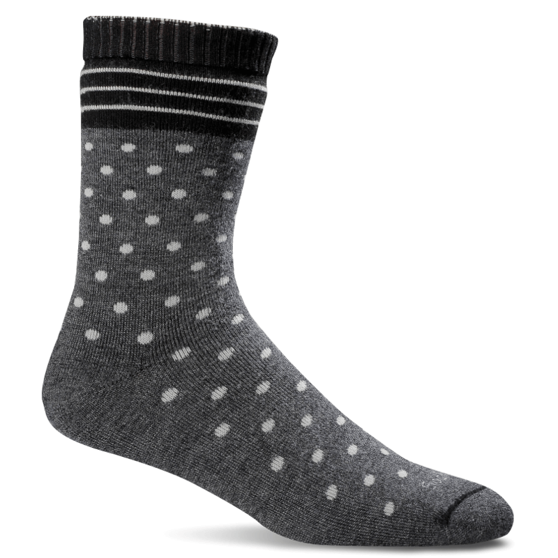 Women's Sockwell Plush Crew Socks - Charcoal