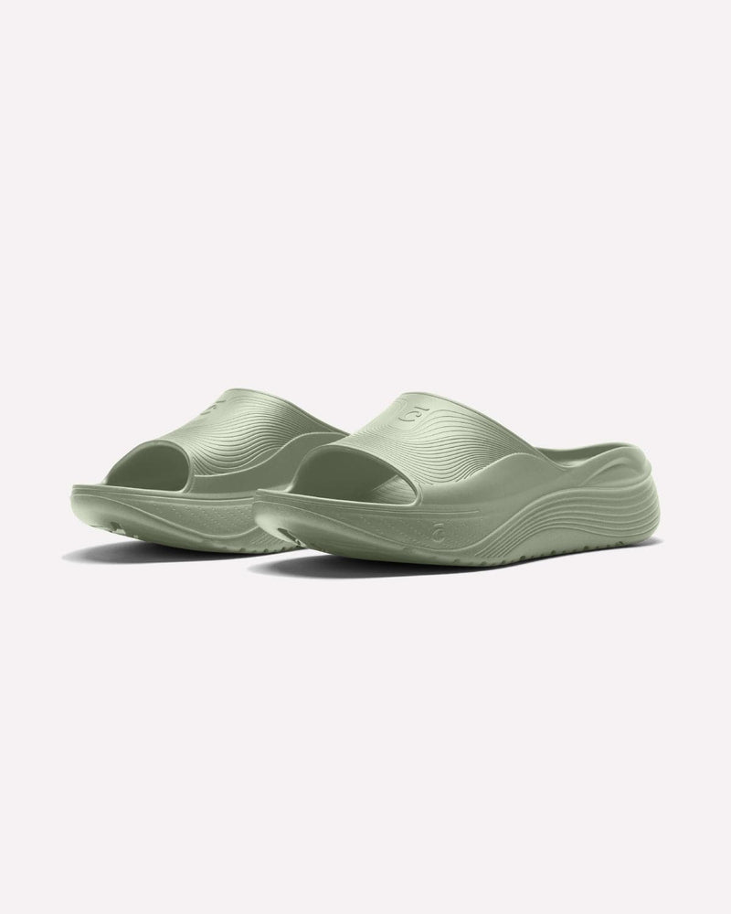 Women's SuperCush Recovery Slide - Mint Green