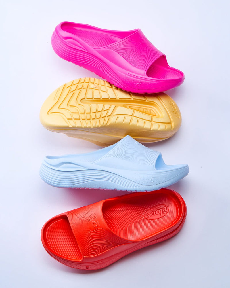 Women's SuperCush Recovery Slide - Poppy
