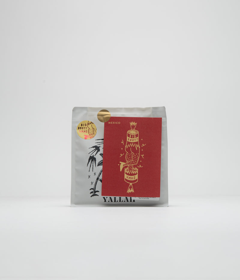 Yallah Big Booty Christmas Coffee Beans in 250g
