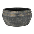 Yara Low Planter, Cement - Sm