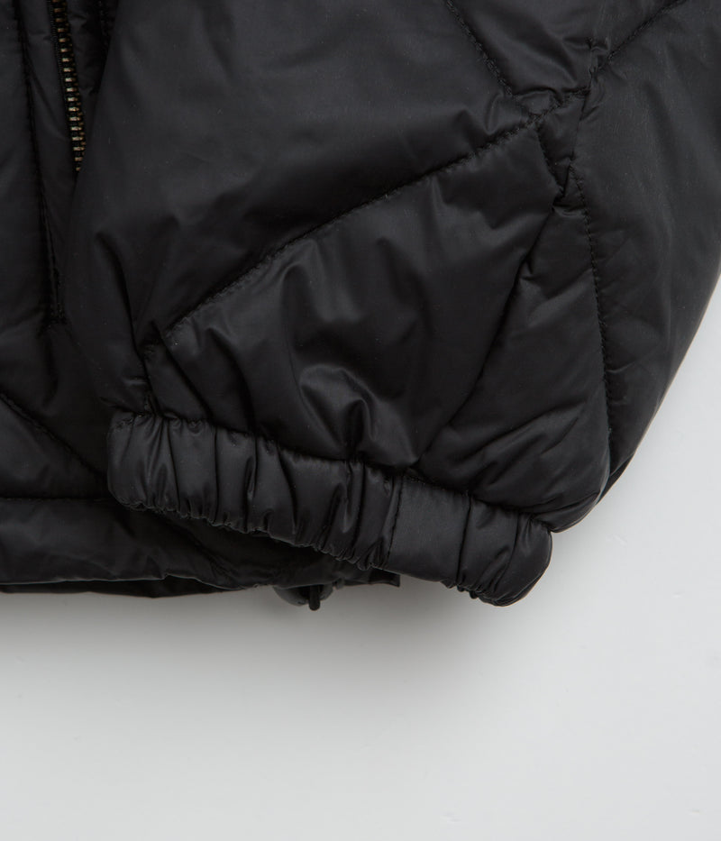 Yardsale Diamond Down Puffer Jacket in Black