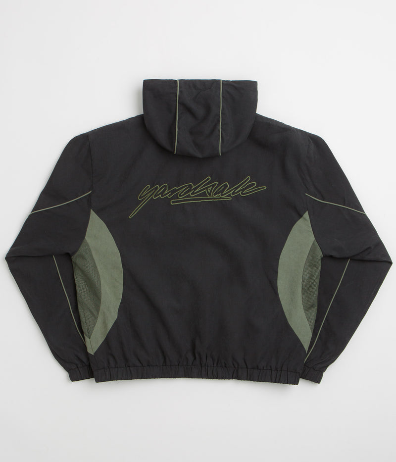 Yardsale Luna Shell Track Jacket in Black
