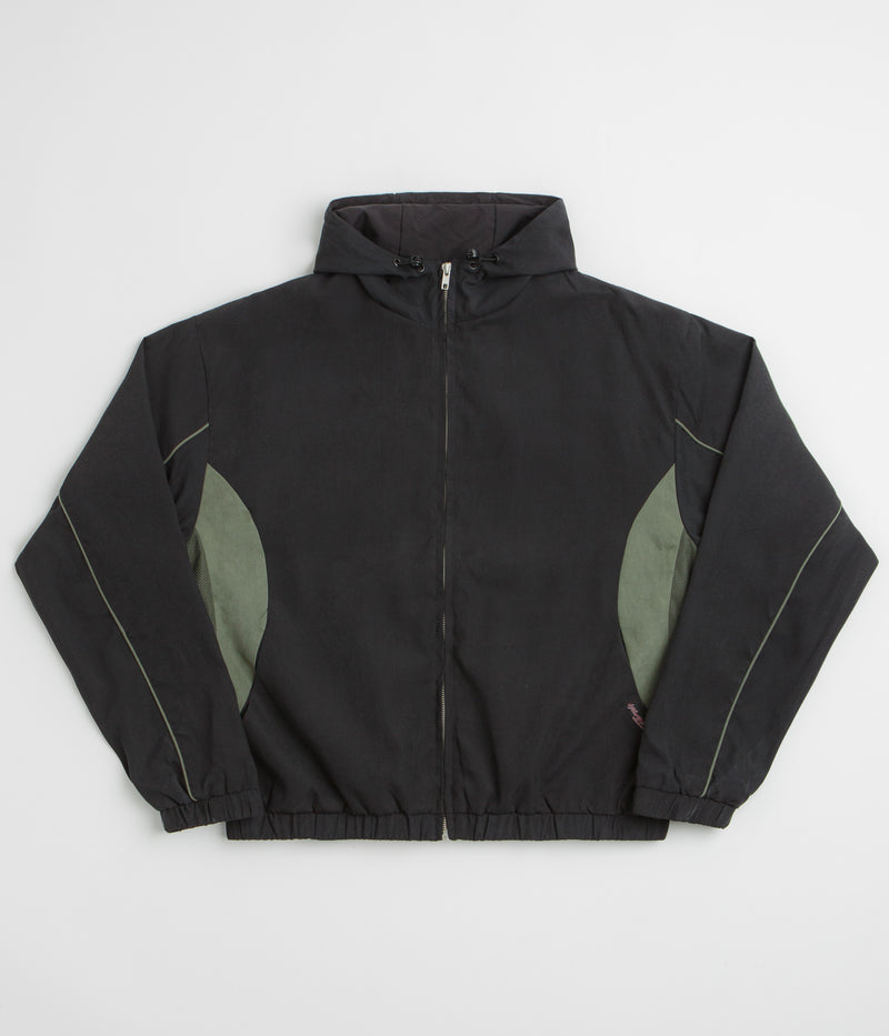 Yardsale Luna Shell Track Jacket in Black