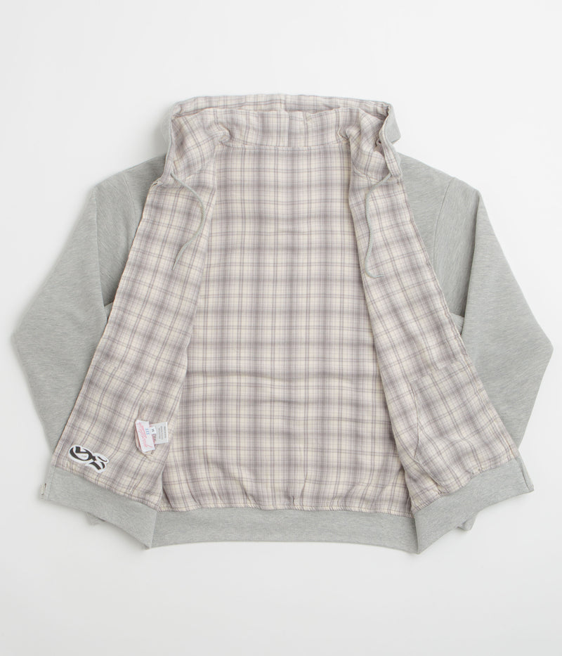 Yardsale Reversible Hoodie in Grey and Stone