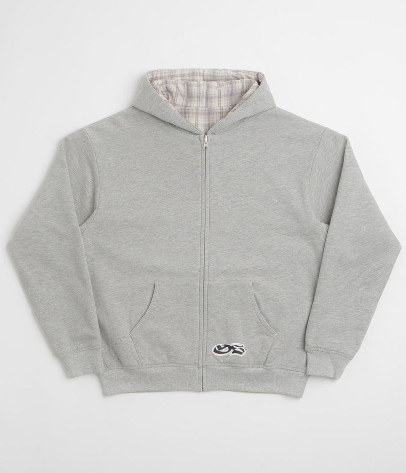 Yardsale Reversible Hoodie in Grey and Stone