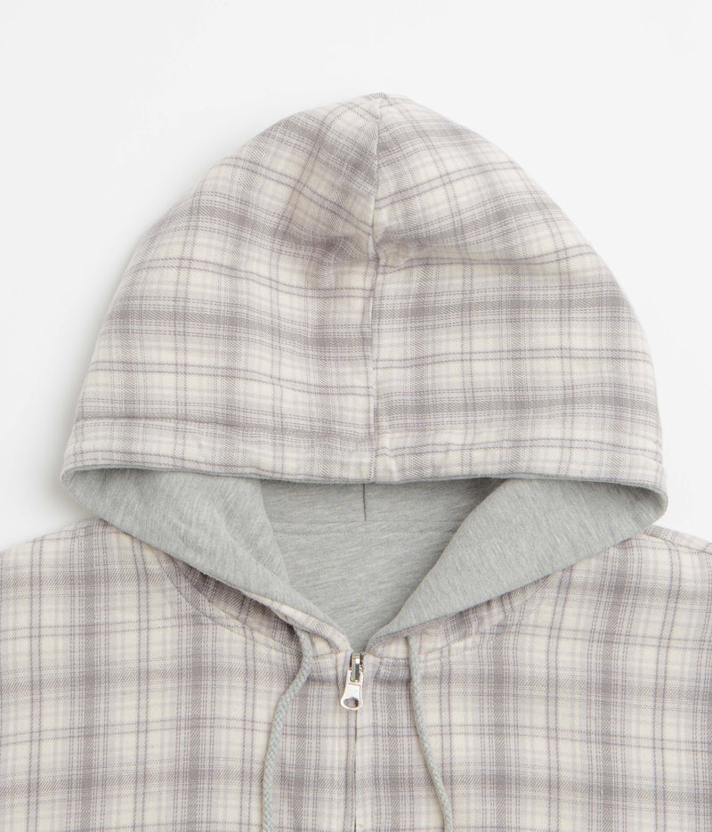Yardsale Reversible Hoodie in Grey and Stone