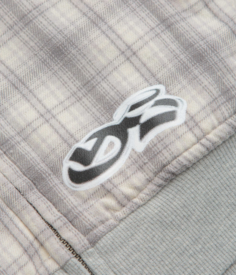 Yardsale Reversible Hoodie in Grey and Stone