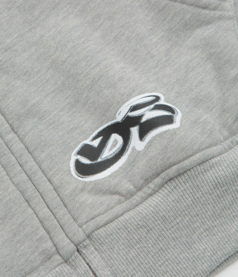 Yardsale Reversible Hoodie in Grey and Stone