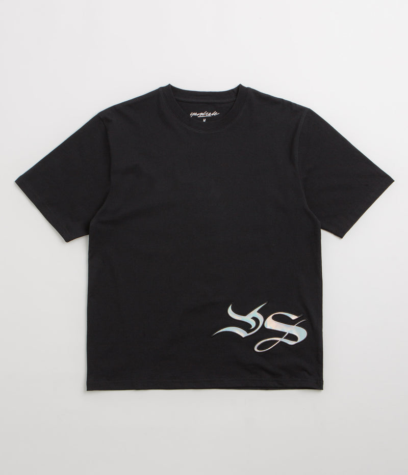 Yardsale YS Applique T-Shirt in Black