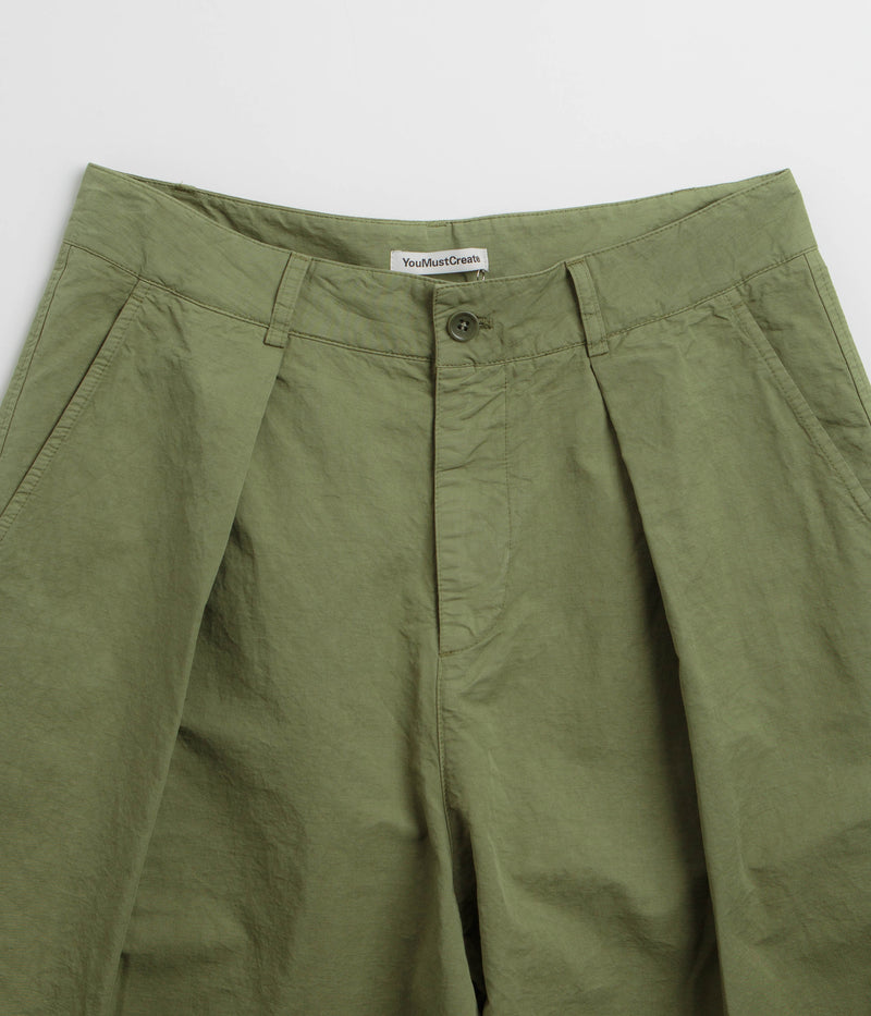 YMC Deadbeat Trousers in Green