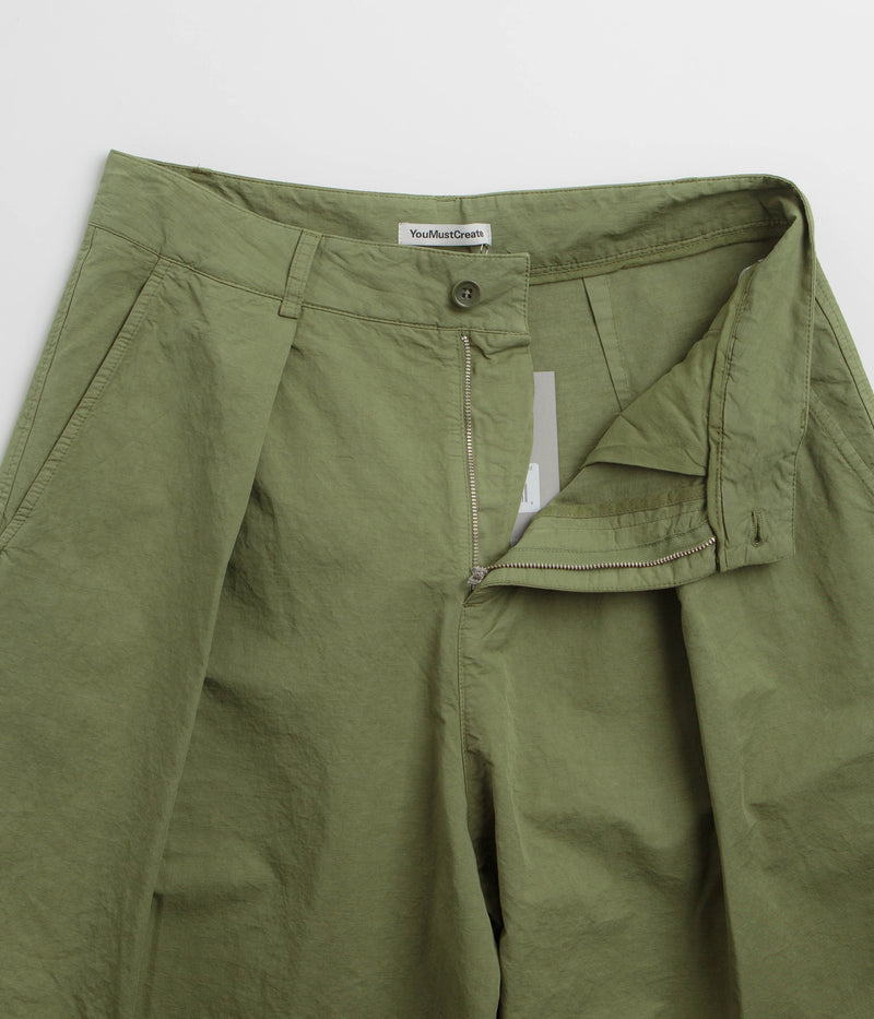 YMC Deadbeat Trousers in Green