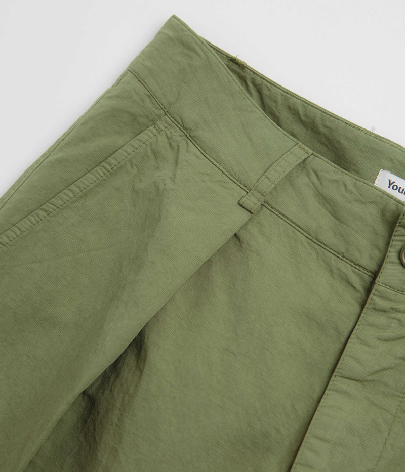 YMC Deadbeat Trousers in Green