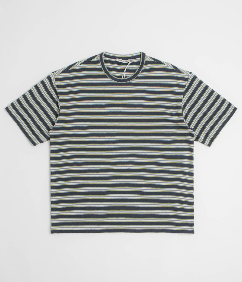 YMC Triple T Shirt in Black and White / Multi