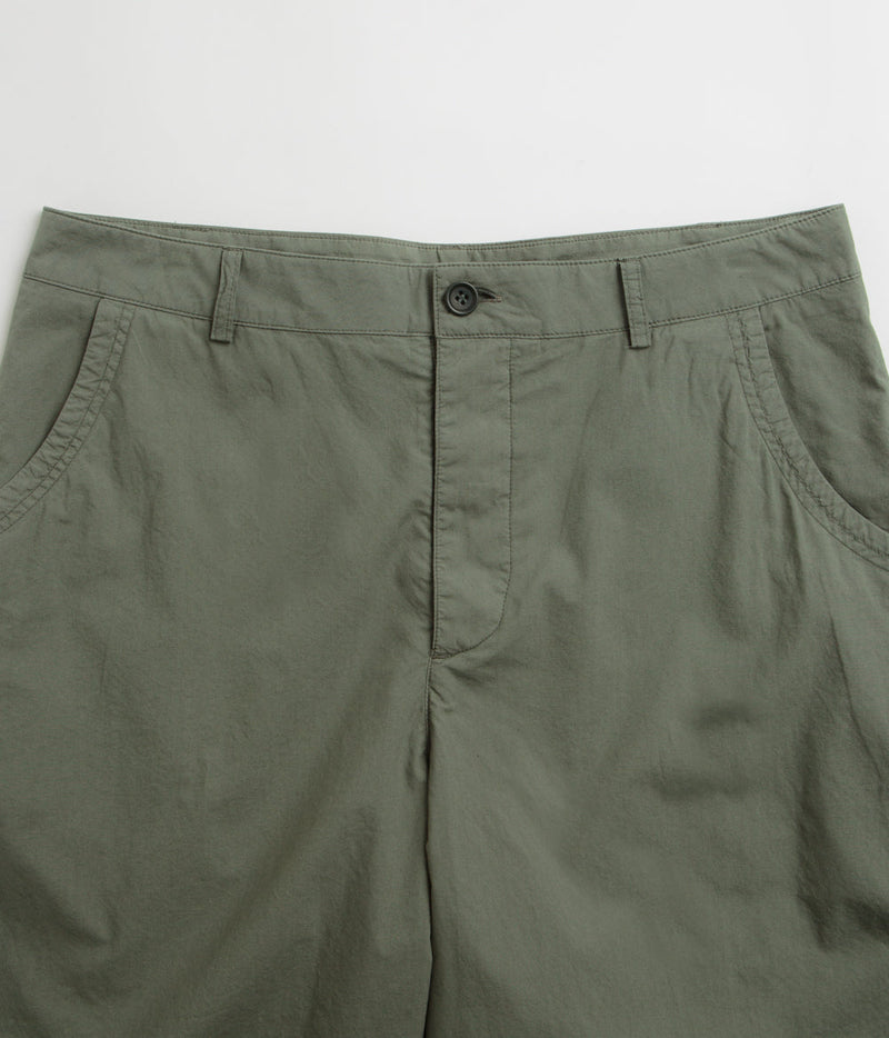 YMC Twisted Seam Shorts in Sage Green