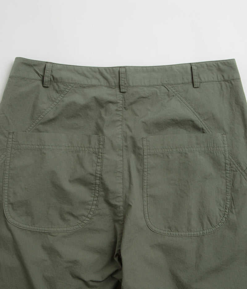 YMC Twisted Seam Shorts in Sage Green