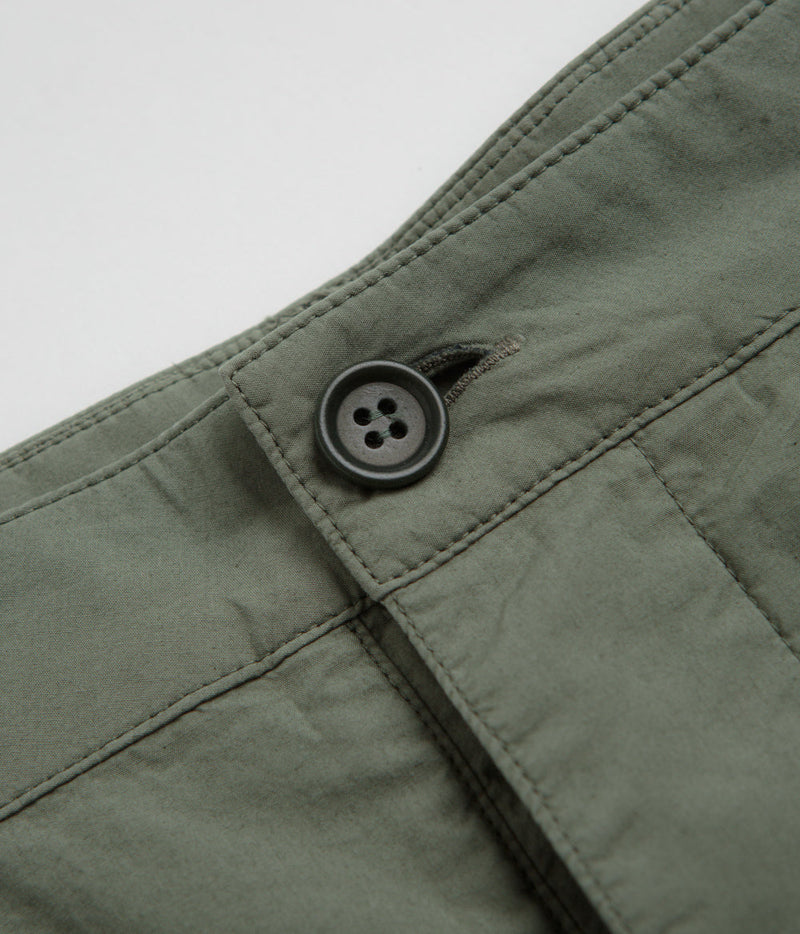 YMC Twisted Seam Shorts in Sage Green