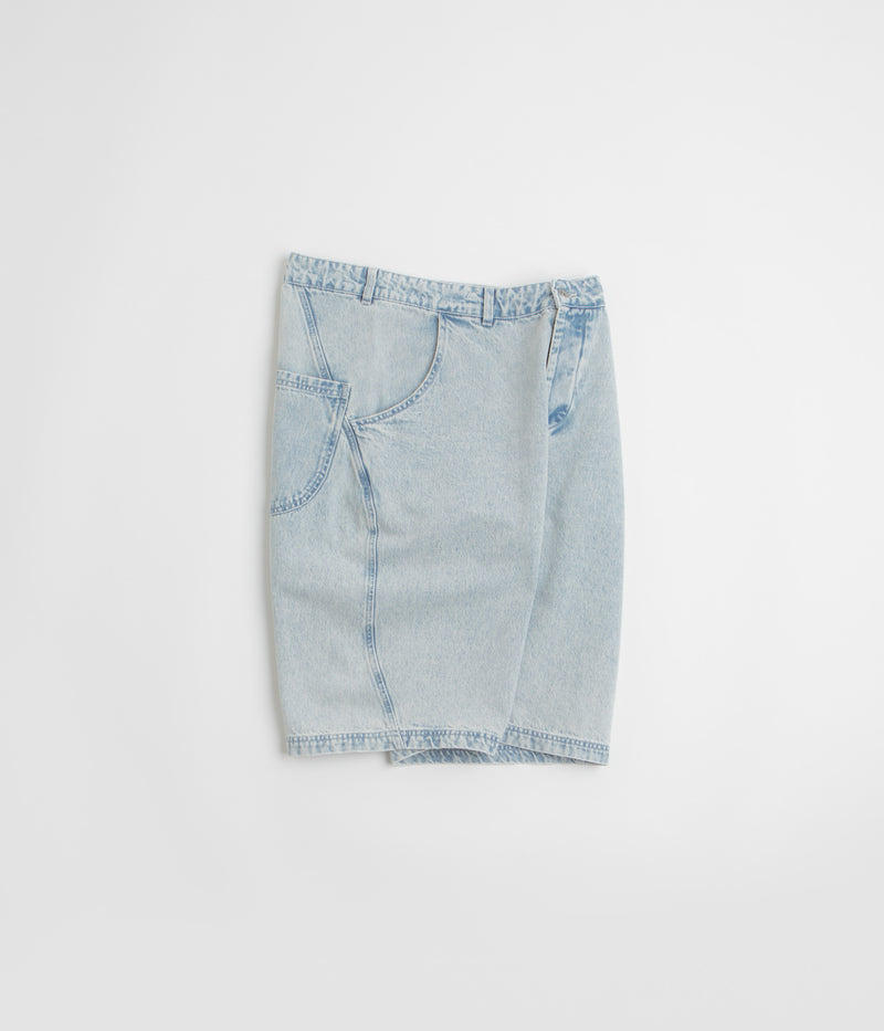 YMC Twisted Shorts in Indigo