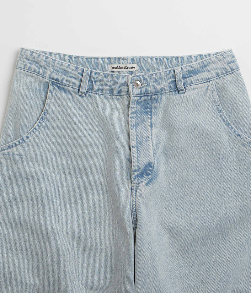 YMC Twisted Shorts in Indigo