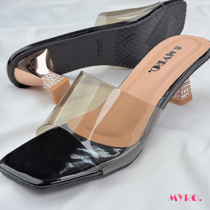 Zyva Black Heel - MYRO
