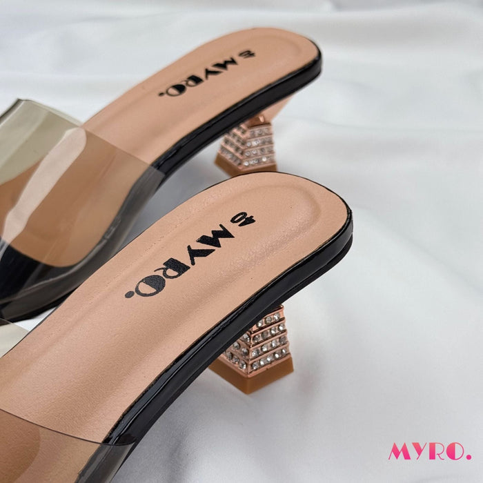 Zyva Black Heel - MYRO